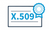 x.509 logo